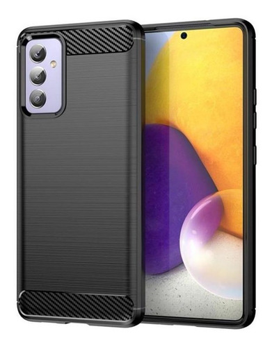 Funda De Tpu De Fibra De Carbono Con Textura Cepillada Para