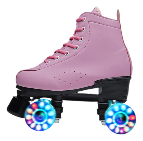 Patines En Línea Profesionales Adulto Ajustables Con Luces