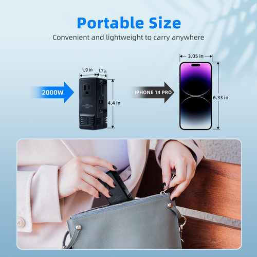 Adaptador De Viaje Con Convertidor De Voltaje Funpro Step Do