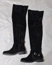 Comprar Botas Sarkany Bucaneras Negras Gamuza