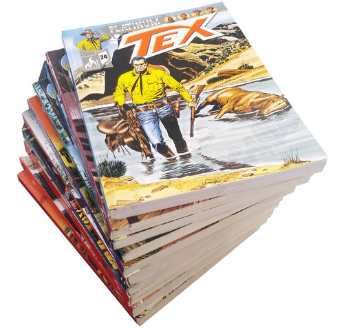 Hq Tex Platinum Myttos Faroeste Tex Willer 10 Volumes
