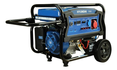 Generador Hyundai Bencinero 8.1kva 380v 50hz P/eléctrica 