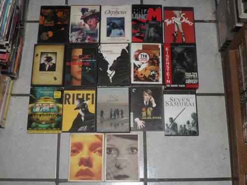 28 Titulos De La Criterion Collection -41 Discos + Librillos