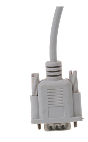 Cabo Adaptador Macho Vga Db15 Macho Para Rs232 Db9 Pinos/vid