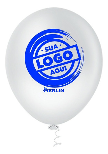Imagem 3 de 8 de 1000 Balão (bexiga) Personalizados Com Seu Logo N09 - 1 Lado