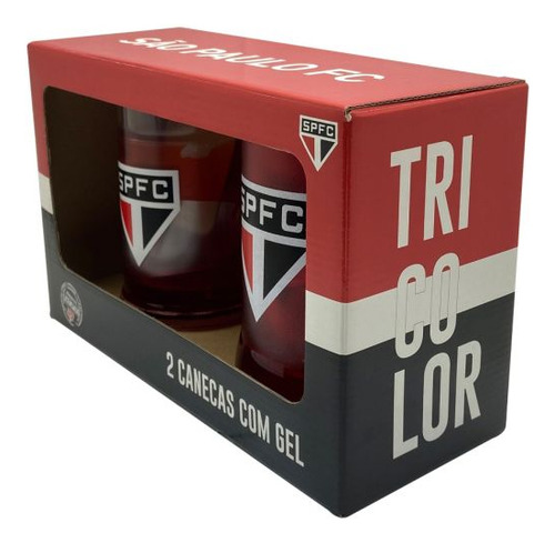Caneca De Gel Dupla 300ml/400ml São Paulo - Lincenciado
