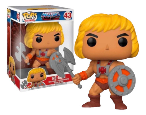 Funko Pop He-man #43 Masters Of The Universe 10  Super Sized