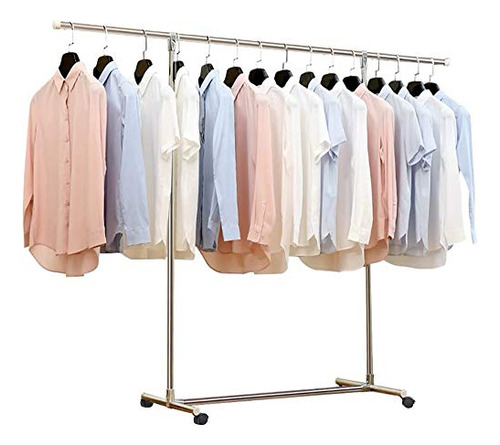 Heavy Duty Large Garment Rack Stainless Steel Clothes D...