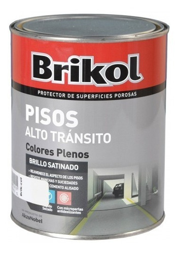 Brikol Pisos Alto Transito Antidez. 4lt - Pint. Zero R.mejia