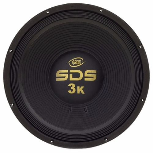 Auto Falante Woofer Eros Sds 3k 1500w Rms 15 Pol Pancadao