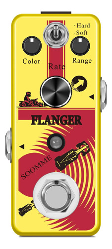 Soomme Pedal Flanger De Guitarra Para Pedales De Efecto Flan