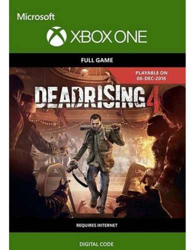  Dead Rising 4 - Jogo De Xbox One - 25 Dígitos