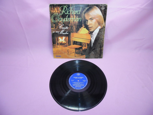 Acetato Richard Clayderman Carta A Mi Madre ** Año 1980 (Usado)