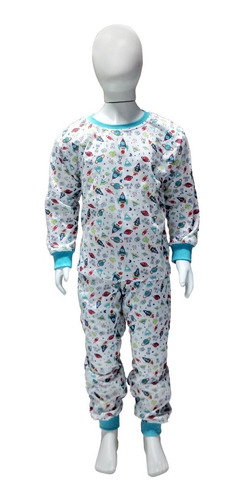 Imagem 5 de 6 de Combo Com 3 Pijamas Infantil Malha 0 - 18 Meses