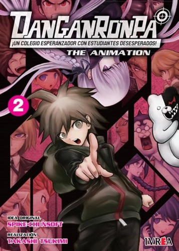 Manga Danganronpa - The Animation Vol 2 - Ivrea Argentina