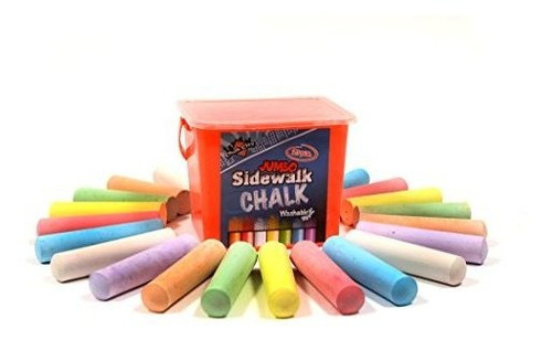 Regal Games Chalk City 20 Piezas Tiza Lavable Para Acera Jum