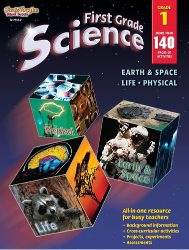 Libro: First Grade Science: Earth & Space, Life, Physical