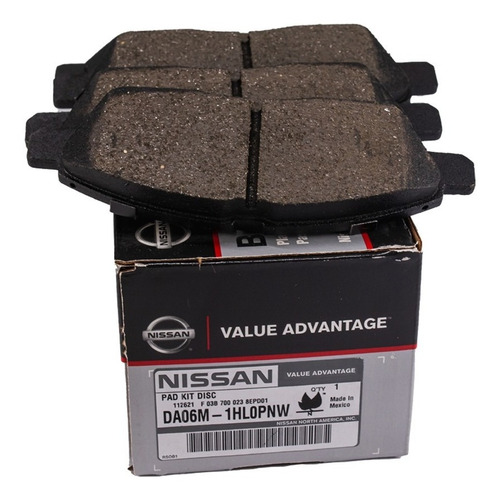 Balatas Delanteras Value Advantage Para Nissan March