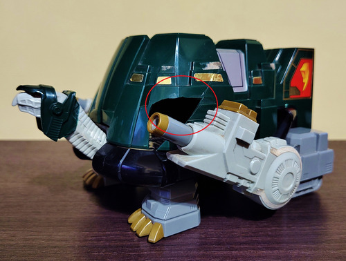 Tor The Shuttle Zord Con Detalles Power Rangers Bandai 1996 (Usado)