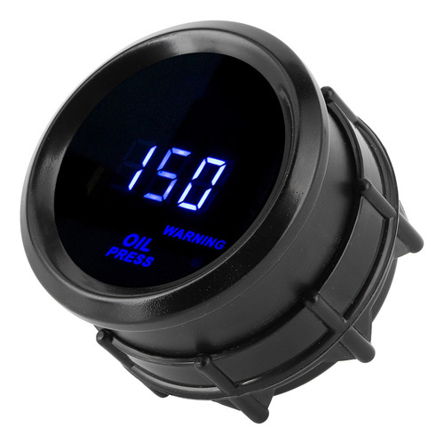 Medidor De Pressão De Óleo 2in 0.150psi Digital Blue Led Hig
