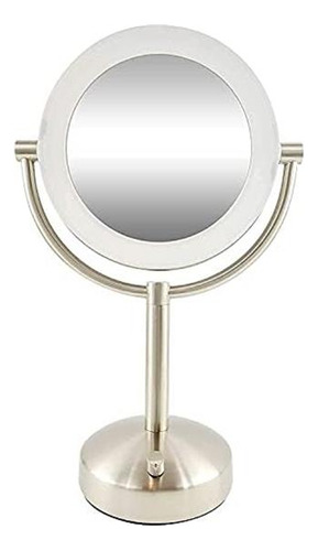 Espejo De Maquillaje Led Led De Mesa, Adaptador De Ca, De