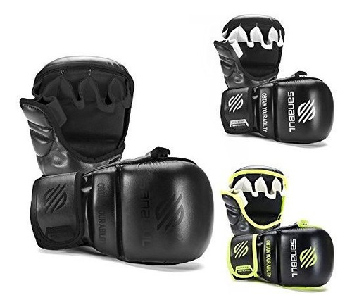 Guantes De Sparring Hibridos Mmama Esencial 7 Oz De Sanabul