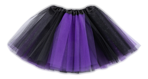 Tutu Pollera Brillos Brujita 25cm Bailarina Cotillon