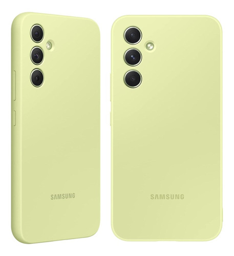Funda De Silicona Oficial Samsung Para A54 Lima