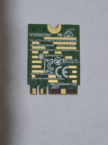 Tarjeta De Red Aw Cb304nf-v09 Hp 15 Da2033la (Usado)