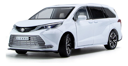 2022 Compatible Con Toyota Sienna Mpv Miniatura Metal Autos