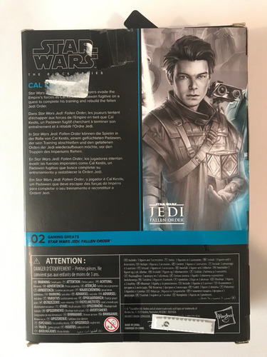 Cal Kestis Jedi Fallen Order Star Wars Black Series Gaming (Usado)