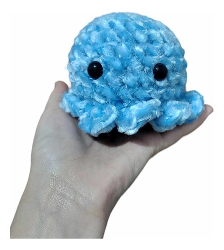 Pulpo Amigurumi De Plush - Mediano - Crochet