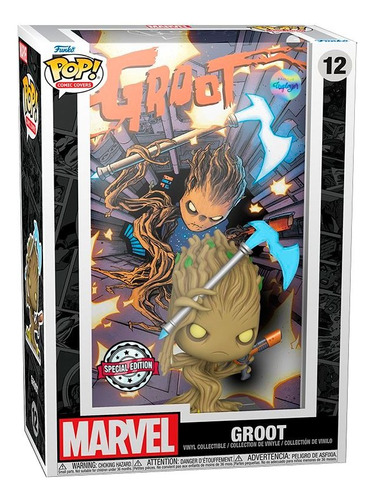 Funko Pop! Comic Covers Marvel. Groot, Special Edition 12