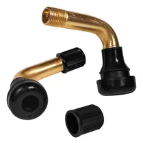 Comprar Válvulas (2) Tubeless Con Codo Para Moto Eléctrica Scooters