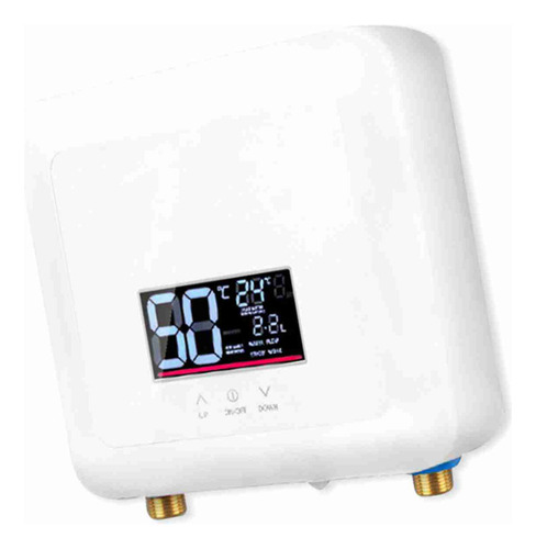 Mini Calentador De Agua Sin Tanque De 5500 W, Led Eléctrico