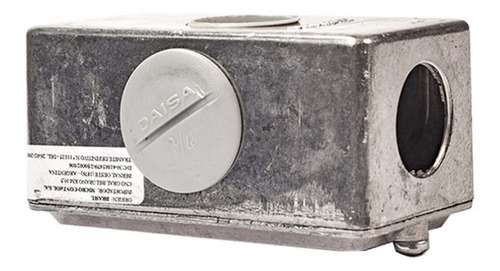 Caja De Paso Aluminio X Estanca P/caño 3/4 O 1 Daisa