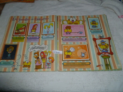Album Figuritas Gaturro 2007 (Usado)