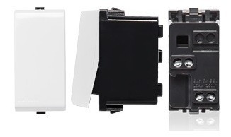 Enchufe+interruptor 9/12 Blanco S22 Sinthesi (precio X Ud)