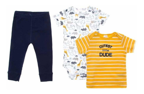 Set De Tres Piezas Marca Carters Bebés Y Niños (as)