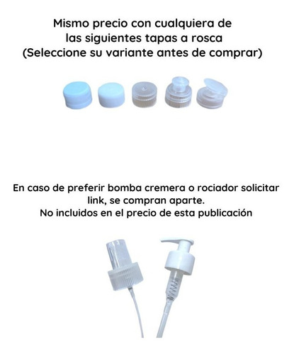 Imagen 7 de 10 de Envase 500 Cc Pet Cristal Base Plana Tapa Rosca X 160 Unid.