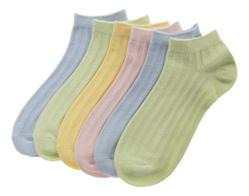 Pack 6 Calcetines Victoria Multicolor Topsoc