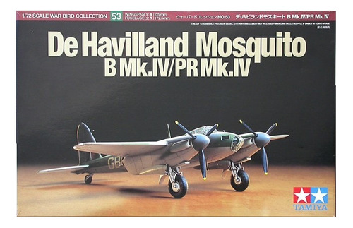 Modelismo Avion De Havilland Mosquito 1/72 Raf Tamiya