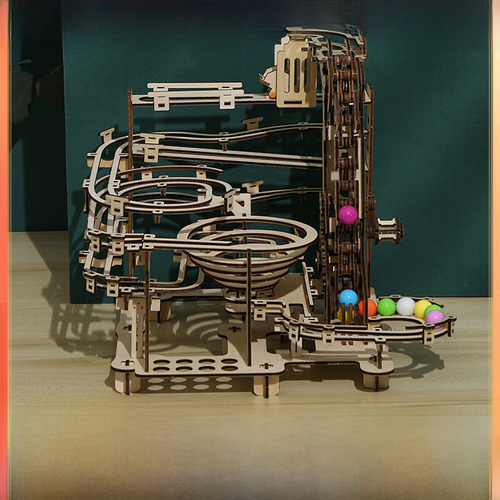 3d Wooden Puzzle Toy Time Tunnel Maplin