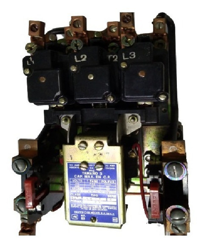 Arrancador Magnét, 3 P. Tam.3 P/30hp Cat.8536se01v03 Mca. Sd