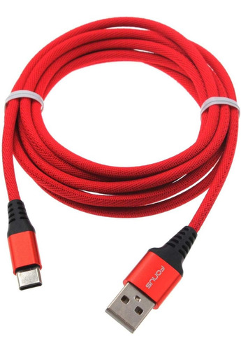 Cable Usb Trenzado Tipo C Telefonos Laptops