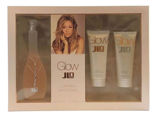 Perfume Jennifer Lopez Glow Set, 3 Unidades, En Aerosol Edt,