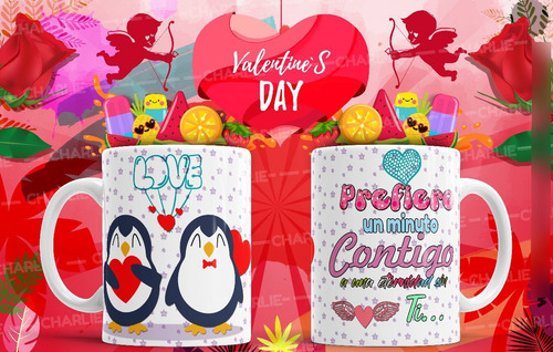 Imagen 7 de 10 de 30 Plantillas Para Sublimar Tazas - Dia Del Amor - Psd
