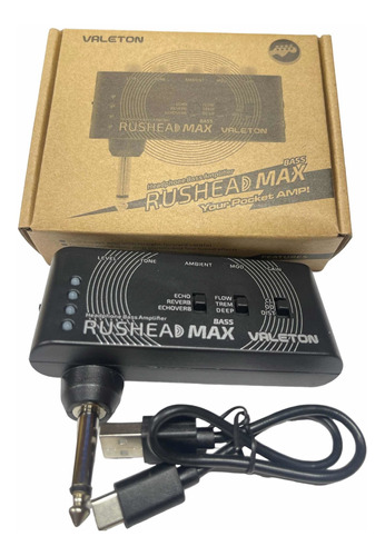 Amplificador De Auriculares Valeton Rh-101 Rushead Max Bass