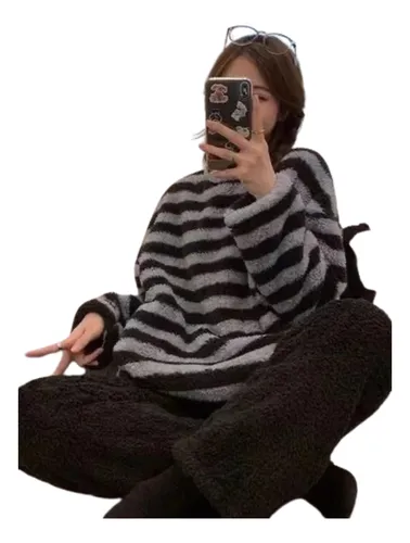 Pijama Polar Soft Importado Tienda Dua Cod 1043