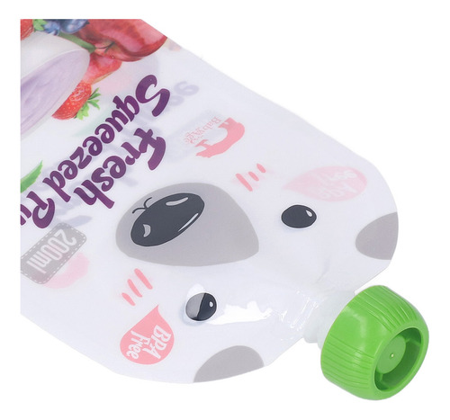 Bolsa De Comida Para Bebés Reutilizable, 10 Unidades, 200 Ml